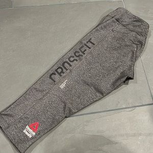 Gray Reebok CrossFit 3/4 leggings